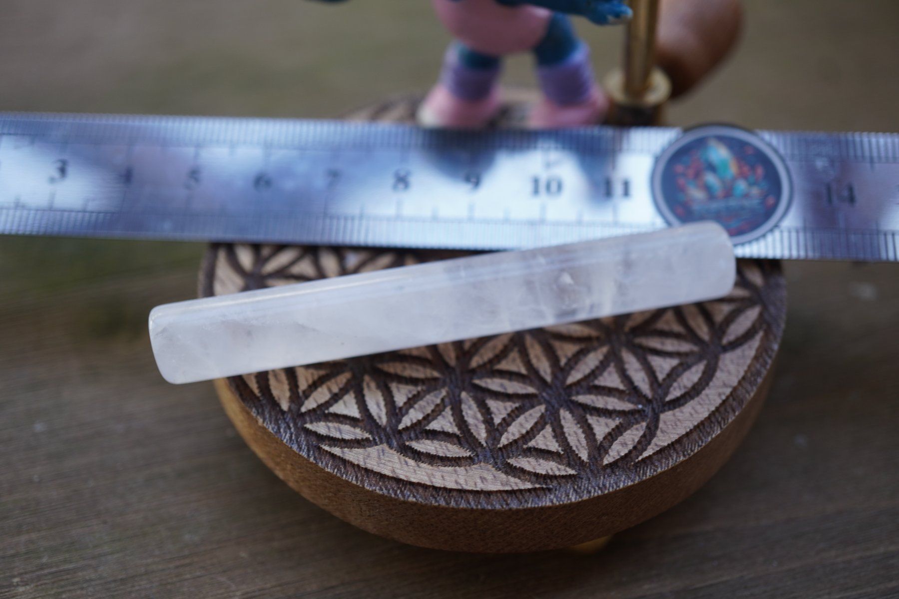 Minerali & Pietre curative: Bergkristall  Griffel   Massage  Stift   ab 1.- Auktion – Nuovo e nell'imballaggio originale da Eschenbach SG venduto da topstone