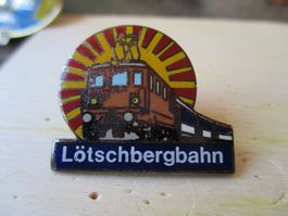 Lok Lokomotive Lötschberg Bahn Pin