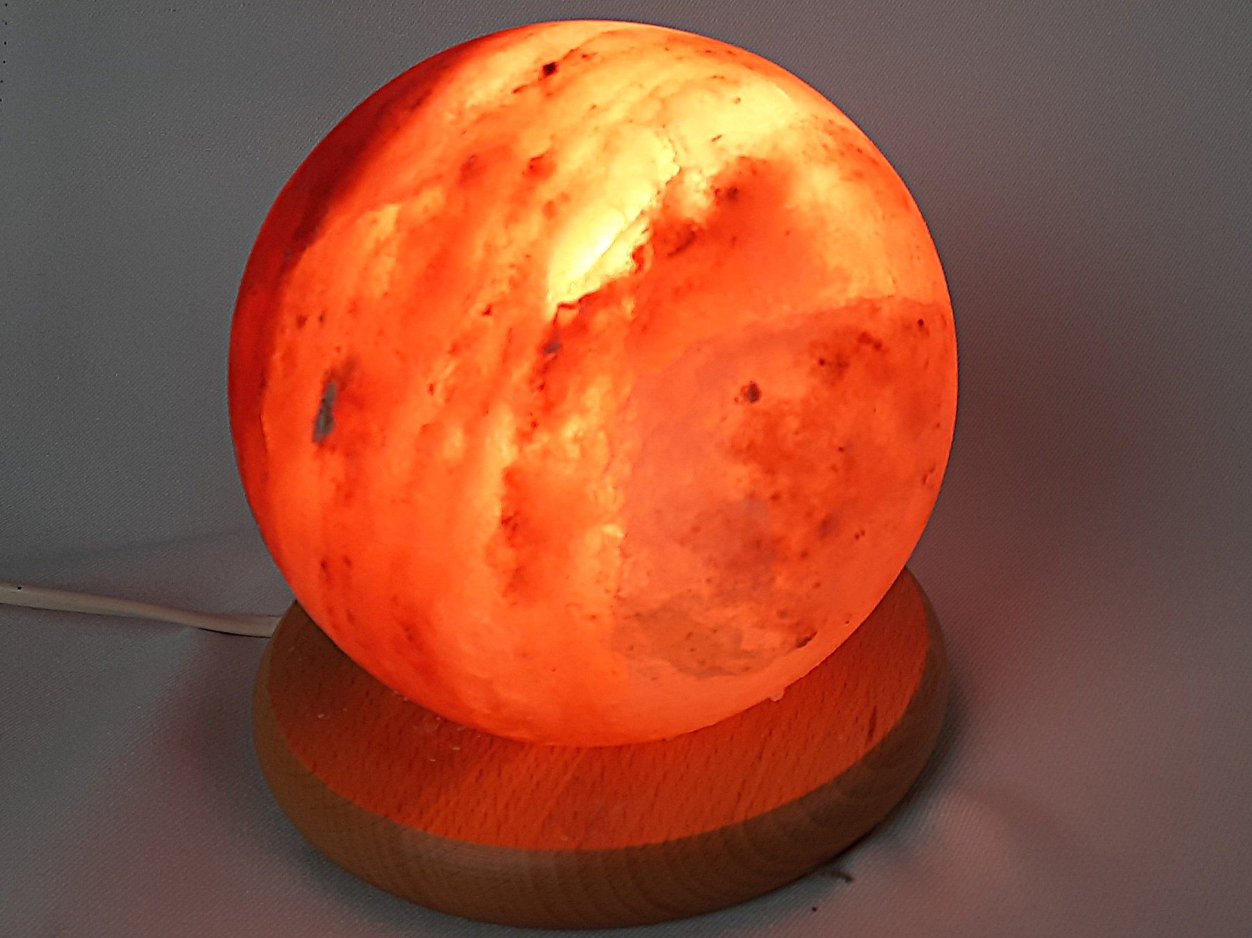 Lampade: Salzsteinlampen-Set in Kugelform – Usato da Beinwil am See venduto da Restwert_Beinwil 4