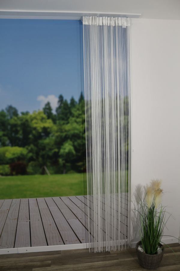 Vorhänge: FADENVORHÄNGE B-300 cm Weiss – Neu und originalverpackt aus SIEBNEN von fiuman1