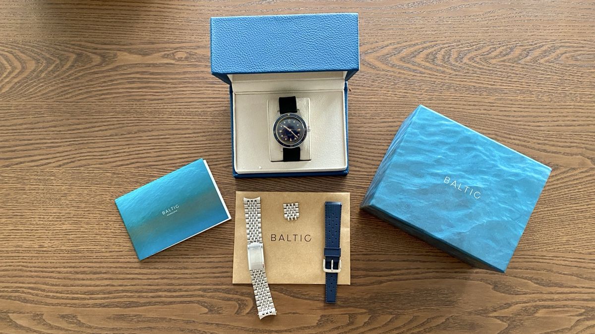 Baltic Orologi: Baltic AQUASCAPHE CLASSIC Blue Gilt 39mm – Usato da Oftringen venduto da timon1993 4