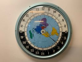 Très rare l’horloge mural REX MUNDI 1968 JO Mexico