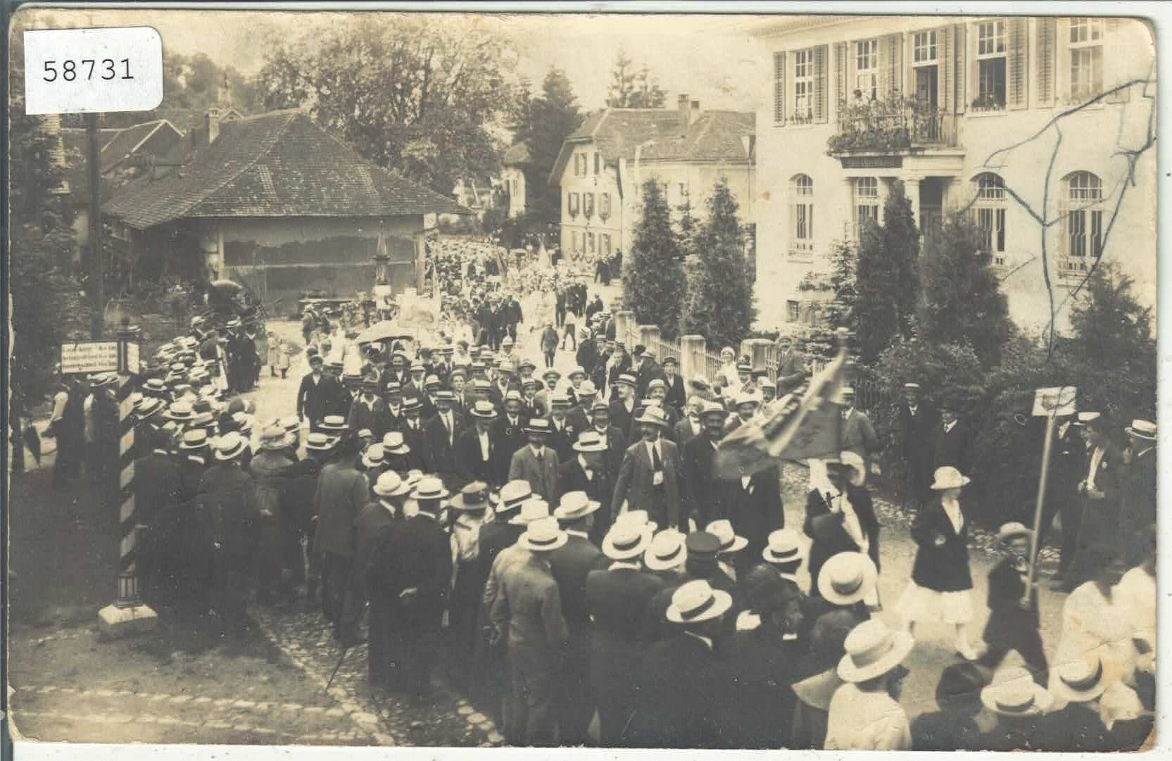 Ansichtskarten: Triengen - Festumzug – Gebraucht aus Ettingen von Kartenplanet