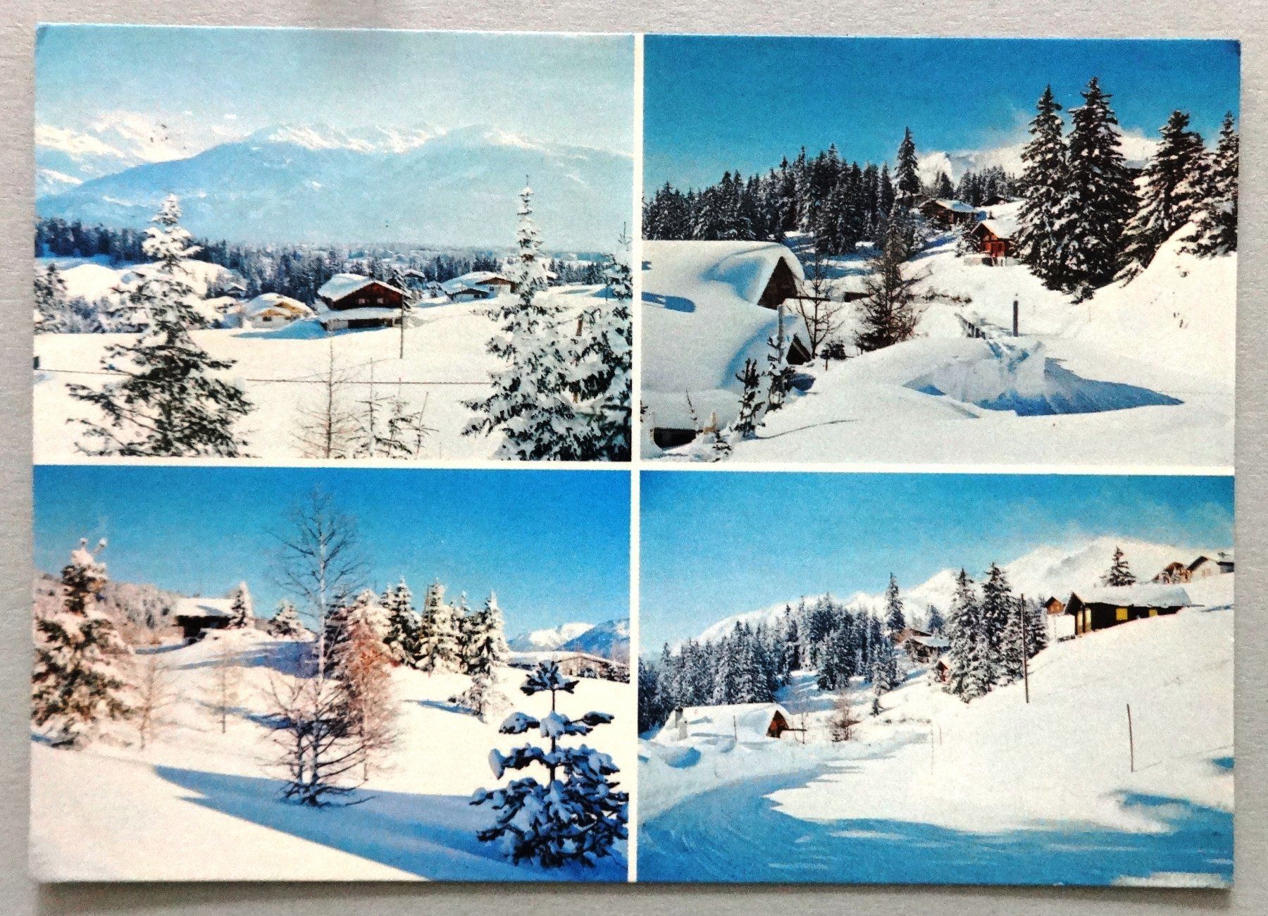 Ansichtskarten: Crans s/Sierre, Quartier de Plan-Mayen – Gebraucht aus Fétigny von Billy2miny