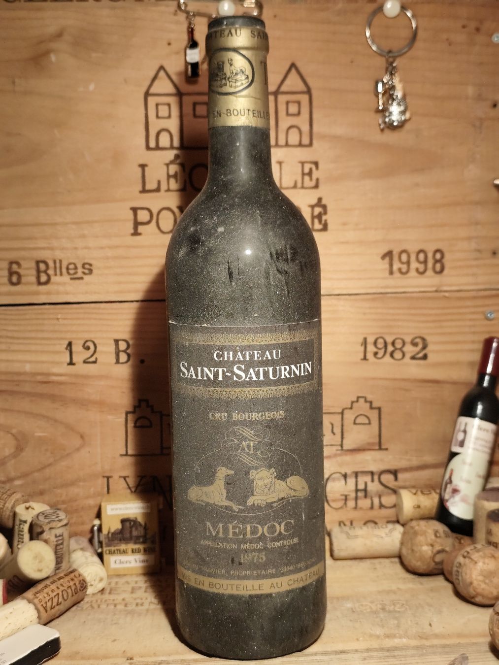 Vino: 1975 Chateau Saint-Saturnin Médoc – Nuovo (secondo la descrizione) da Büsserach venduto da Vintage-vins 5