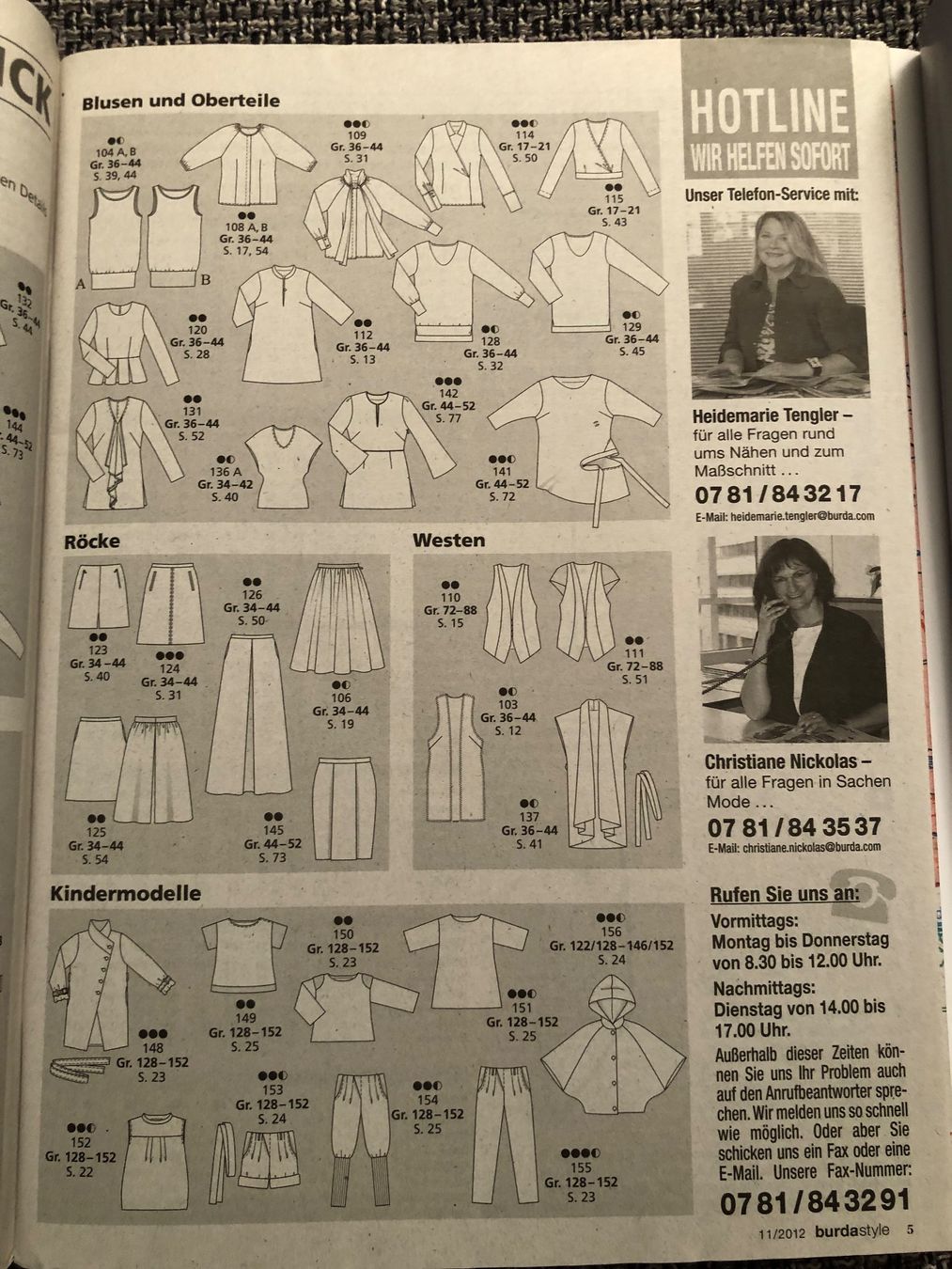 Riviste & Magazine: burda style 11/2012 – Nuovo e nell'imballaggio originale da Langnau am Albis venduto da snla_scc9 2