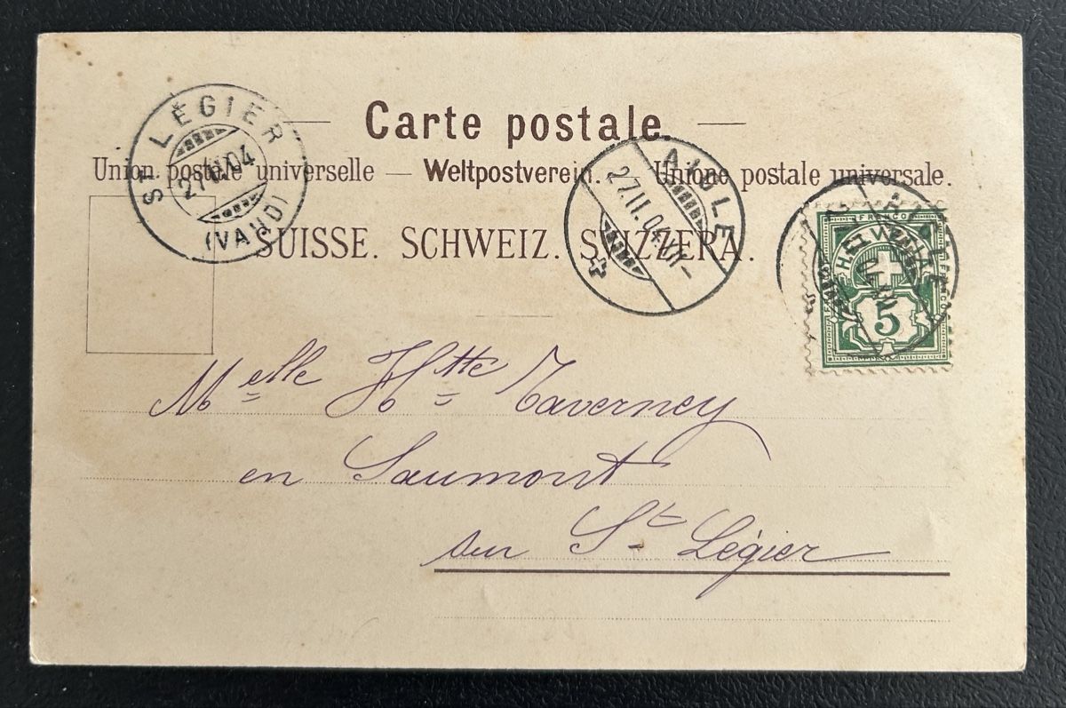 Cartes postales: Souvenir de Vallorbe Litho  – D'occasion à Horw par Tellbub 1