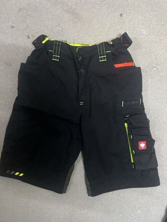 Arbeitsshorts Engelbert Strauss Schwarz Grösse 146/152