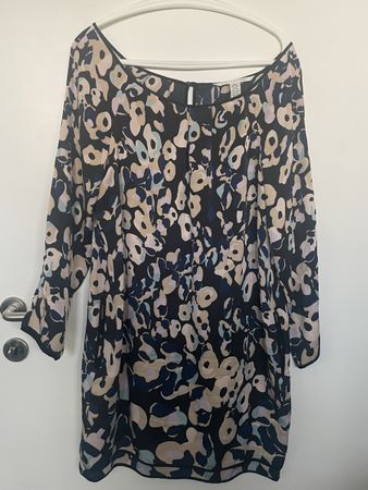 DIANE VON FURSTENBERG Seidenkleid - Gr. 38/40