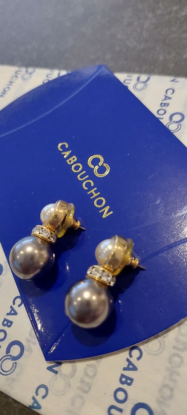 Orecchini pendenti & Orecchini a lobo: Neue Ohrstecker Cabouchon hochwertiger Modeschmuck Perlen – Nuovo (secondo la descrizione) da Muri AG venduto da nindo1 1
