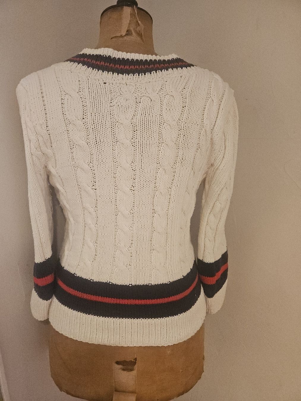 Maglioni & Felpe: pull style tenis fait main 100% coton – Nuovo (secondo la descrizione) da Thônex venduto da lacomtessedesfees 5