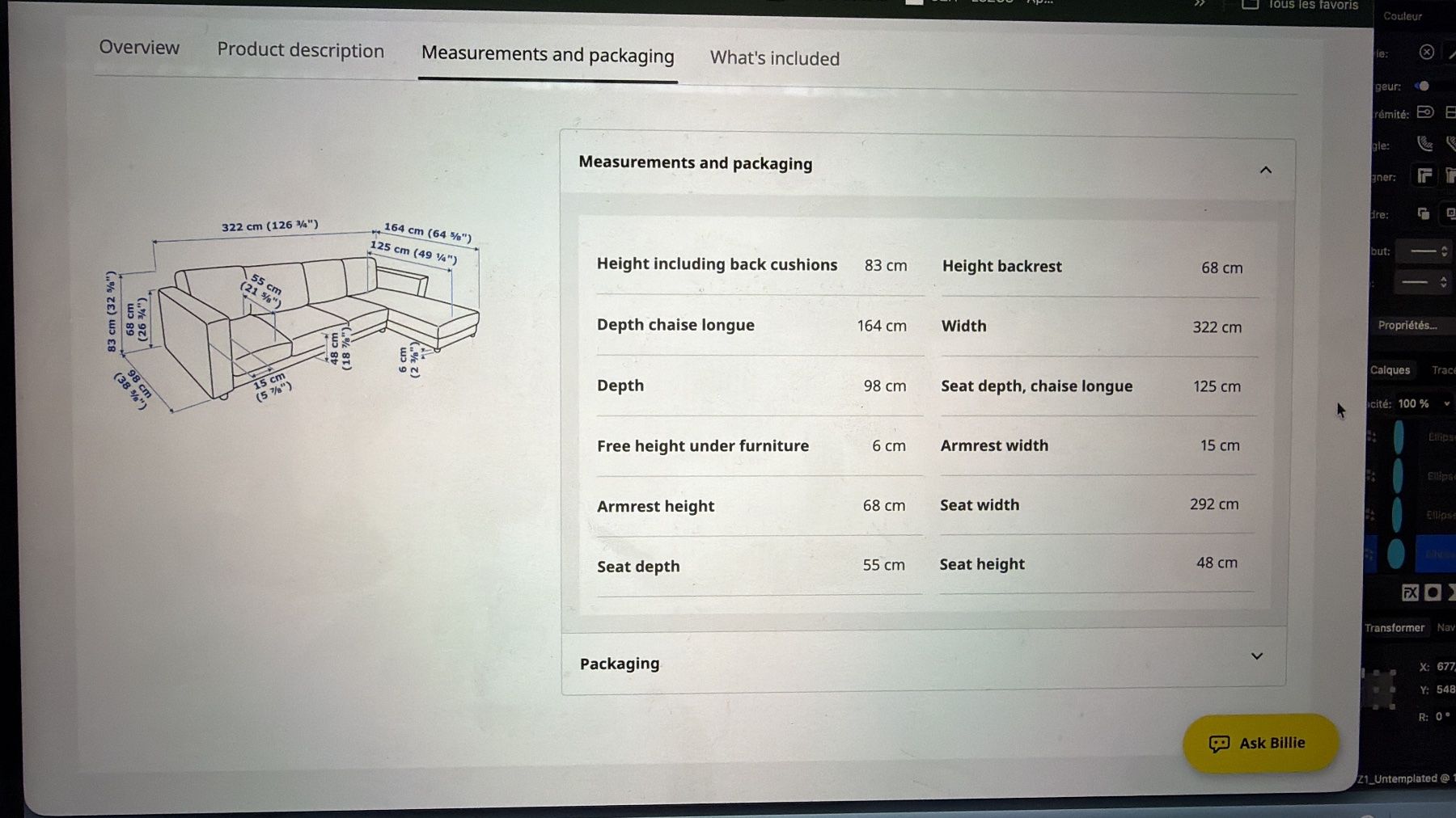 Ikea Sofas: Canapé d'angle beige bon état – Gebraucht aus Zürich von mat_5fzj 1