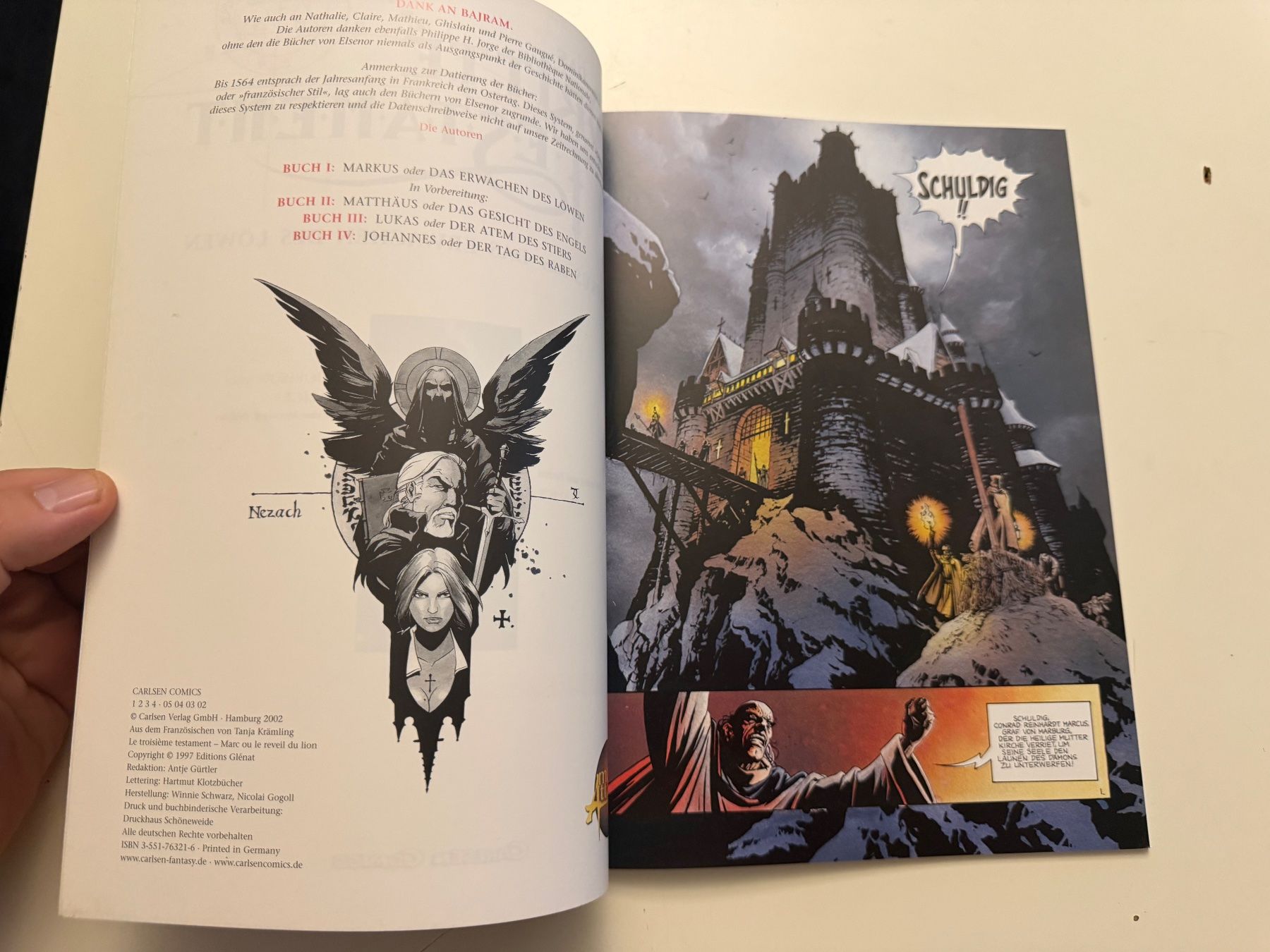 Comics: Das Dritte Testament Band 1 - MARKUS - Softcover – Gebraucht aus Münsingen von Ganjam 3