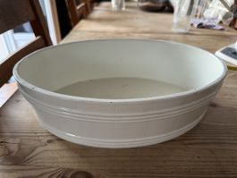 Vasque blanc crème