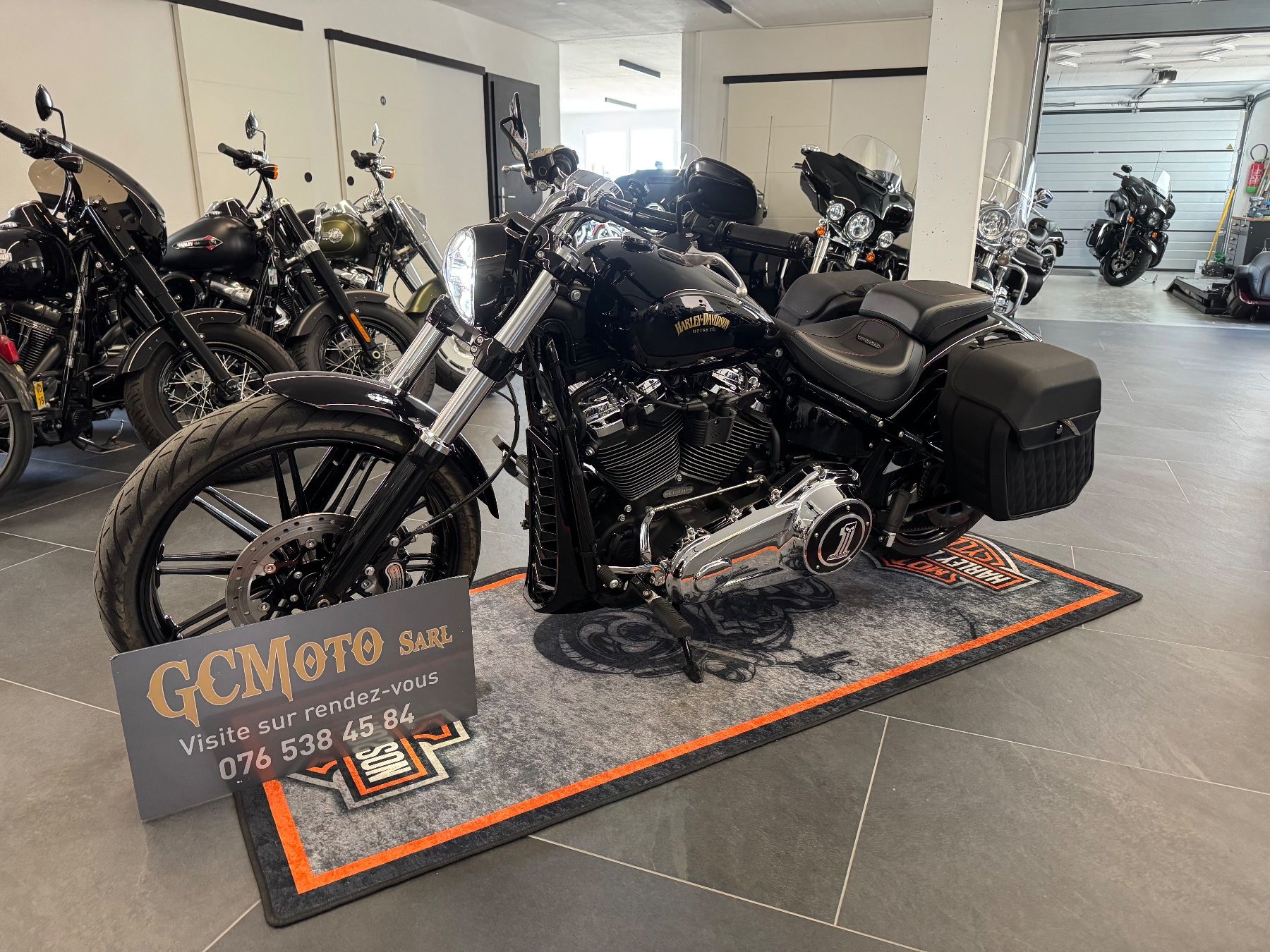 Harley-Davidson Chopper: Harley Davidson Breakout 107 35kW LEASING POSSIBLE – Usato da Echallens venduto da HD90 5