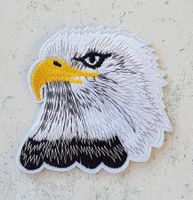 WEISSKOPF SEEADLER - Aufnäher - Aufbügler - 8x7cm