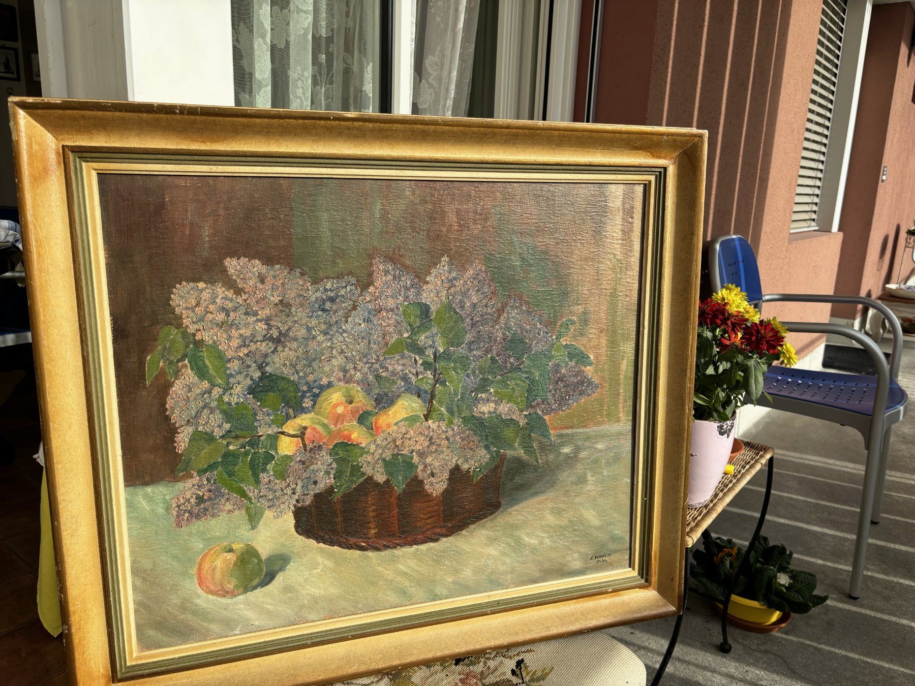 Dipinti: EXKLUSIVE Alte Bild Sig. E.Winkler – Usato da Zürich venduto da Nofelet31