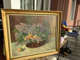 EXKLUSIVE Alte Bild Sig. E.Winkler