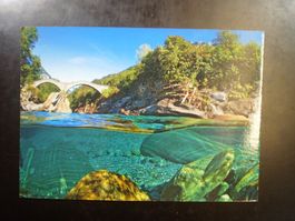 Ansichtskarte: Lavertezzo, Ponte dei Salti, Ticino