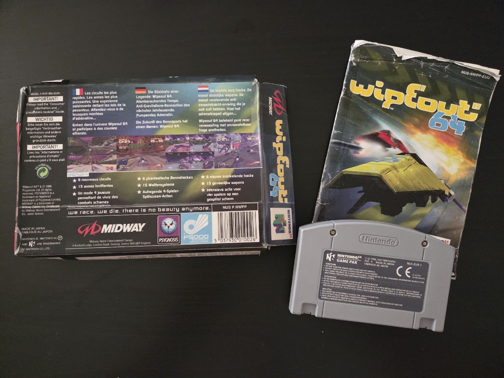 Spiele: Nintendo 64 Wipeout 64 – Gebraucht aus Embrach von Kai15 1