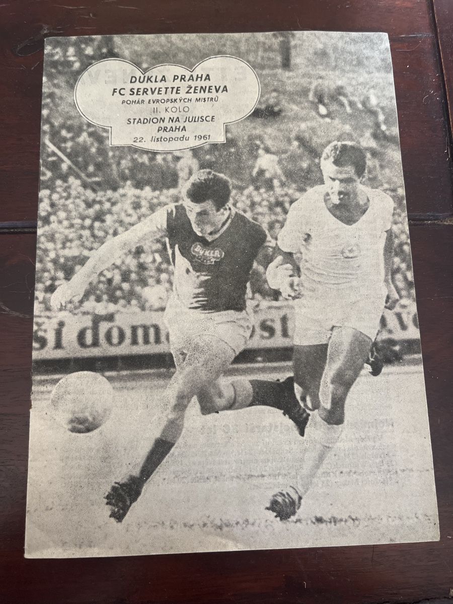 Riviste & Magazine: Servette FC Matchprogramm Dukla Praha 1961 – Usato da Wallisellen venduto da theadicts77