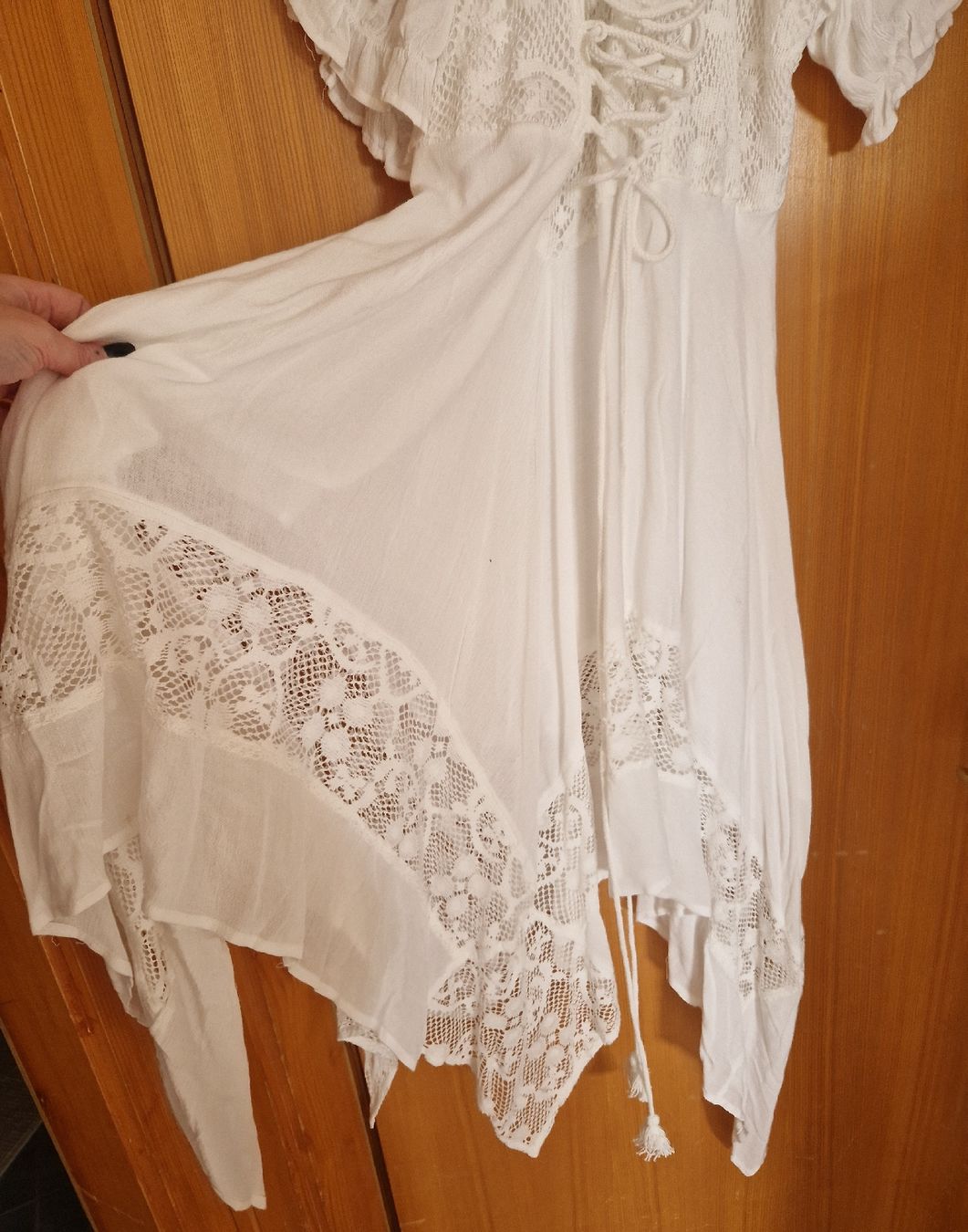 Vestiti: Robe asymétrique laçée boho – Nuovo e nell'imballaggio originale da Blignou (Ayent) venduto da Mazikeen 2