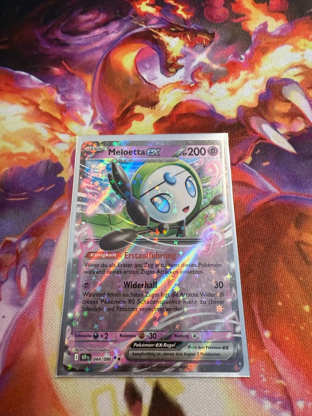 Pokémon Cartes à collectionner: Meloetta ex (BLK 044) / Schwarze Blitze – Neuf (Voir description) à Bülach par CherryBlu