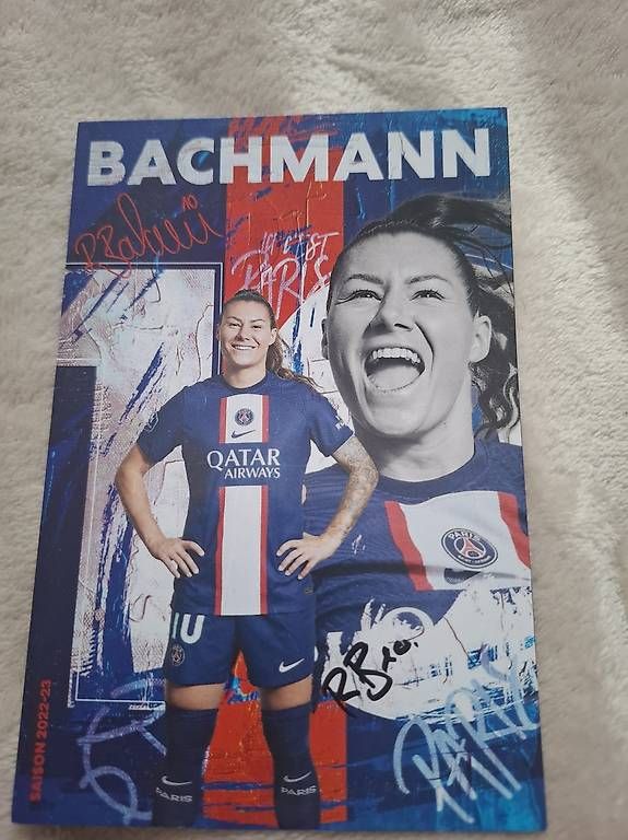 Autografi: Ramona Bachmann PSG Autogrammkarte – Usato da Pfäffikon SZ venduto da yello13