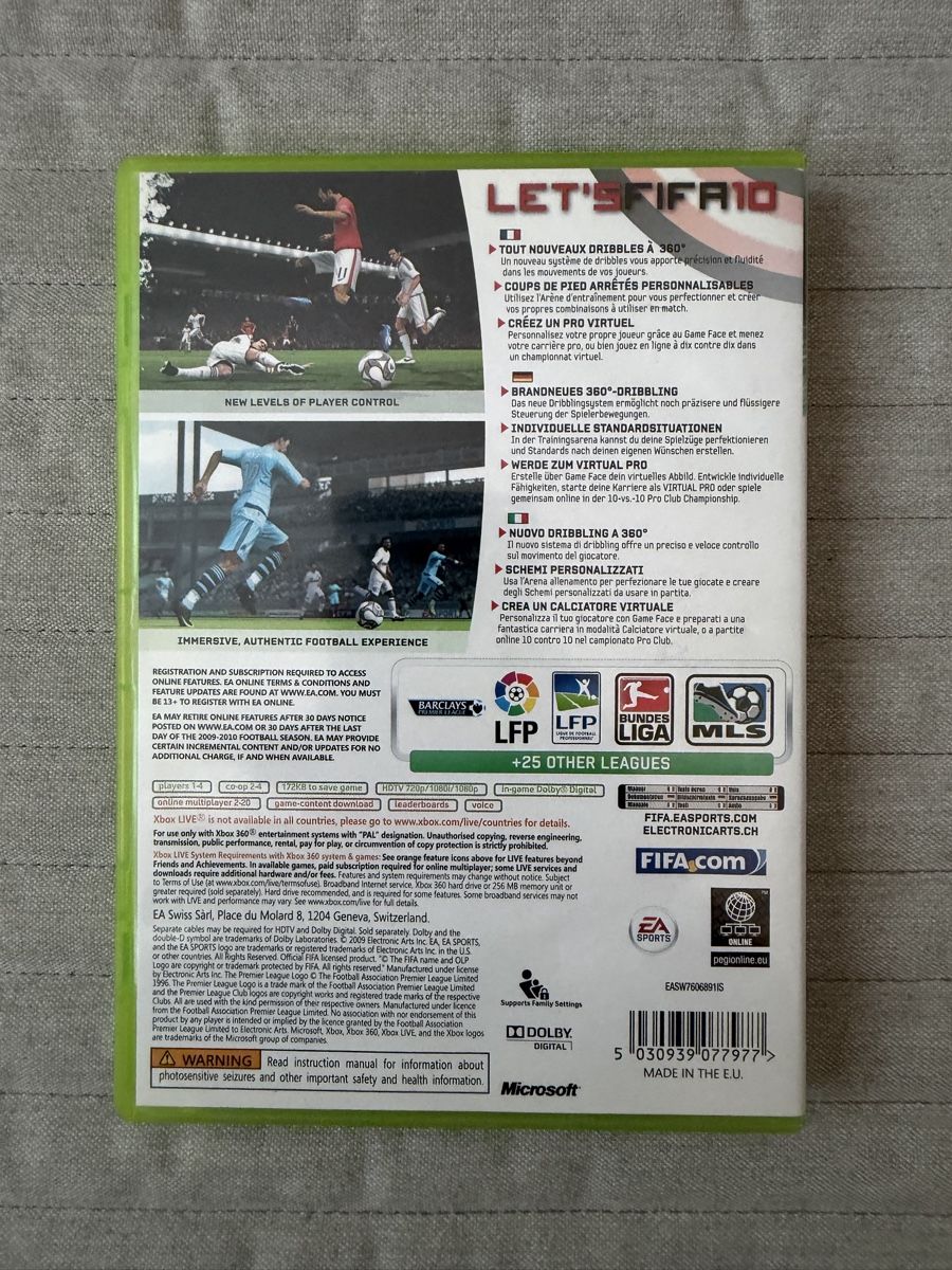 Microsoft Giochi: FIFA 10 für Xbox 360 – Usato da Thunstetten venduto da Virus_33 2