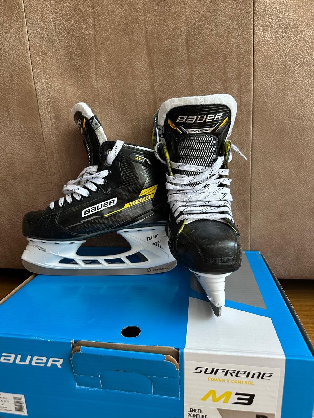 Bauer Schlittschuhe: Bauer Supreme M3 6.0 / D – Gebraucht aus Zug von todor.me