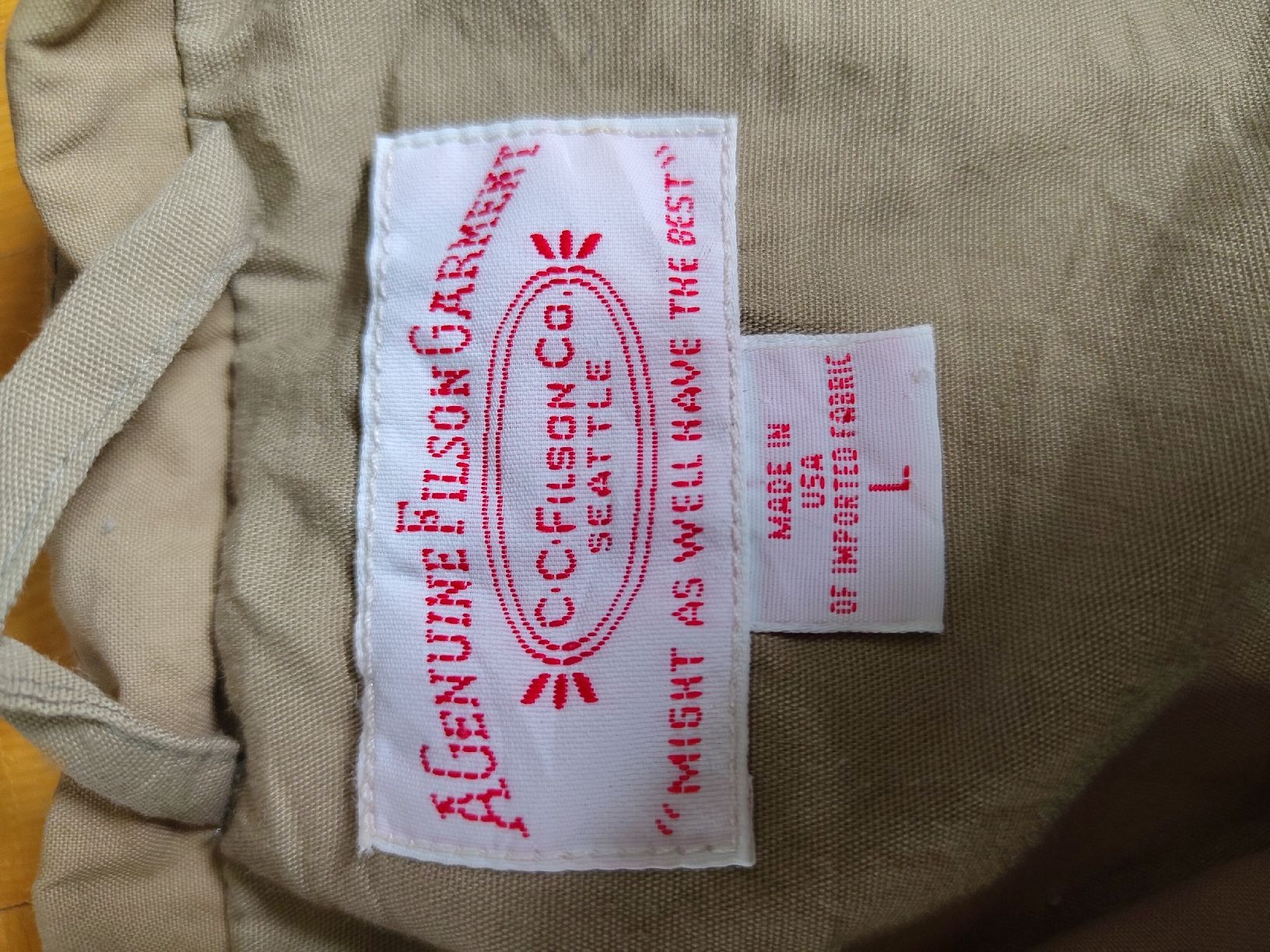 Gilet & Giacche: Original Filson Veste Made in USA – Usato da Warth venduto da dailerd 2