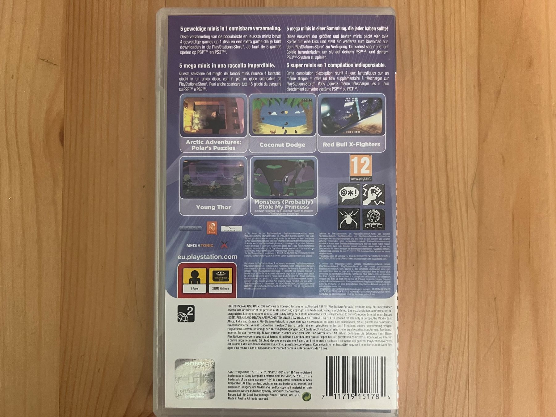 Sony Giochi: PSP Mega minis Volume 2 – Usato da st.gallen venduto da sophiephie 2