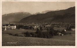 Appenzell mit Krankenhaus / Spital