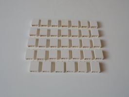 LEGO - 34 - WEISSE - STEINE - 2 X 1 X 2