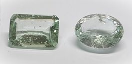 Lot 39.29 ct Aigue-Marine/Héliodore (89) - CERT. 5'500.- Fr.