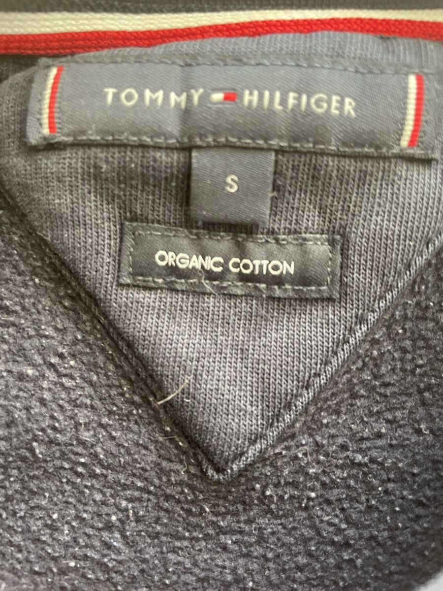 Tommy Hilfiger Maglioni & Felpe: Pull Tommy Hilfiger bleu marine taille S coton bio – Usato da Plan-les-Ouates venduto da Skyesvintage 2