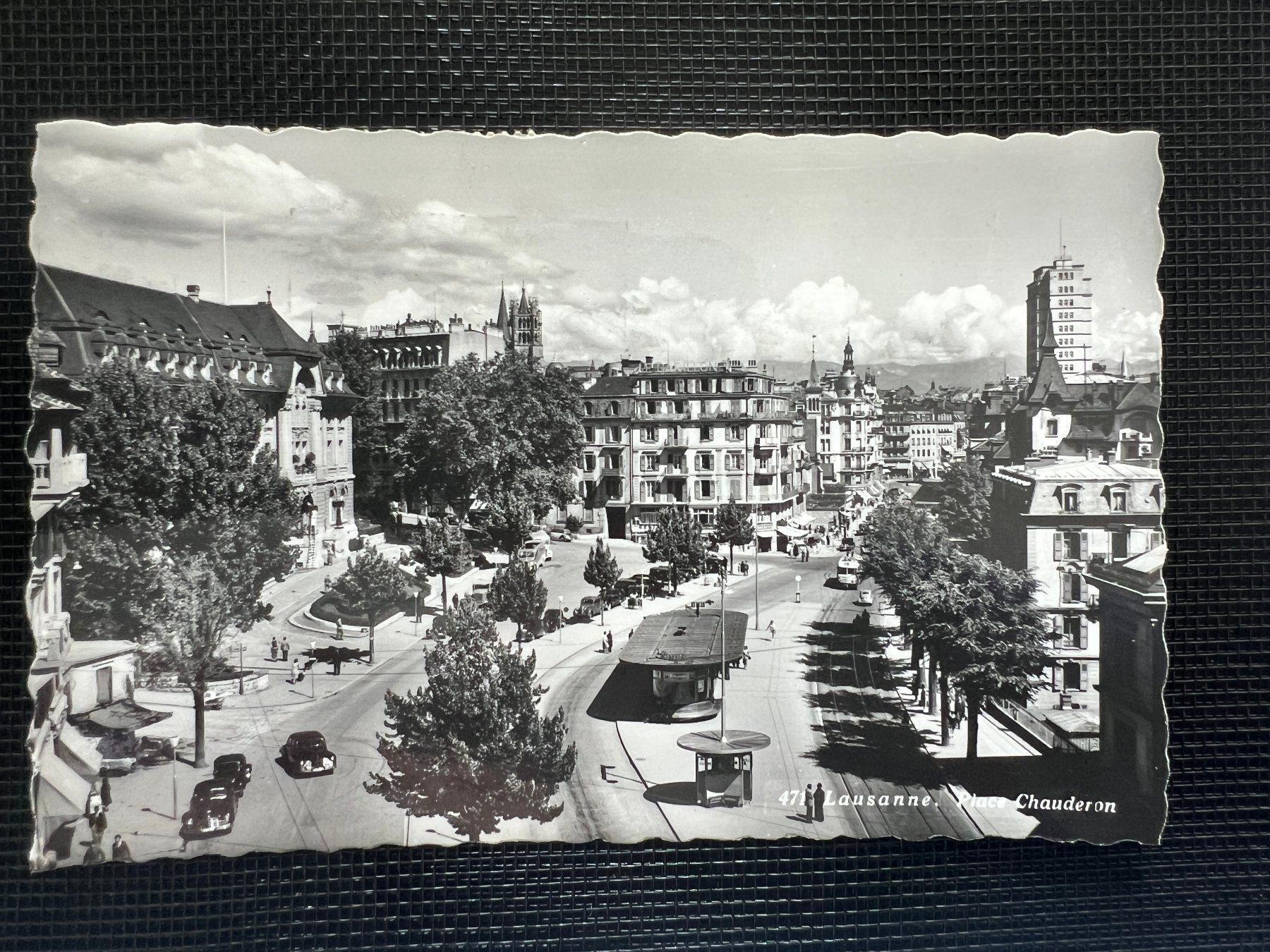 Cartoline postali: Ansichtskarte Lausanne 1951 (G76) – Usato da Hinwil venduto da Sidi4