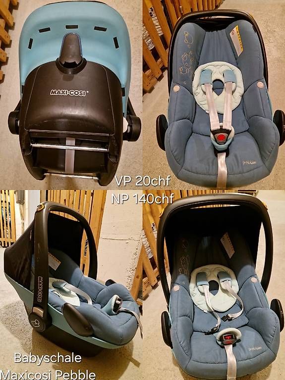 Seggiolini per auto: Maxi Cosi Pebble – Usato da Gattikon venduto da hri_7txk