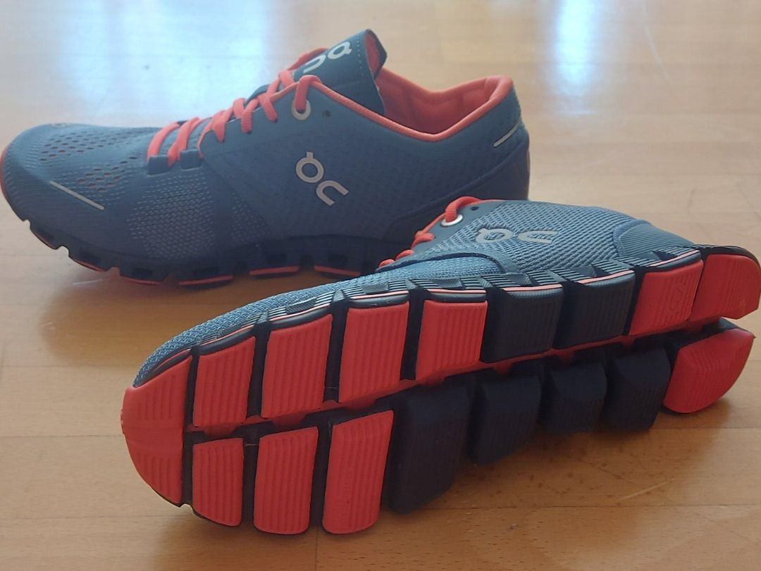 On Scarpe da donna: On Running Shoes Cloud X - Blue and Coral – Nuovo e nell'imballaggio originale da Baden venduto da bab_6cxc 3
