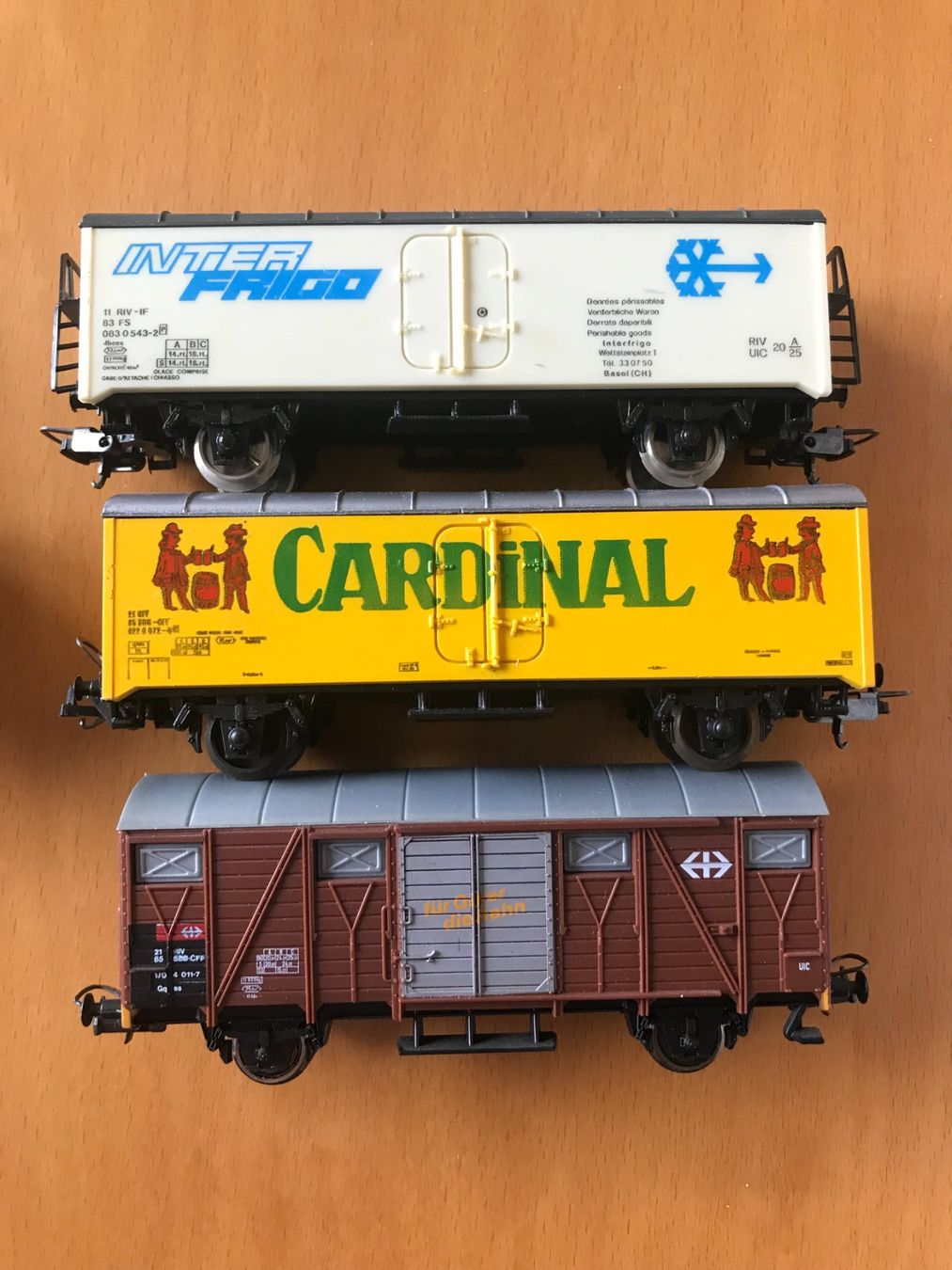 Lima Modellini di ferrovie: 3x Lima SBB Güterwagen – Usato da Luzern venduto da mey_s13
