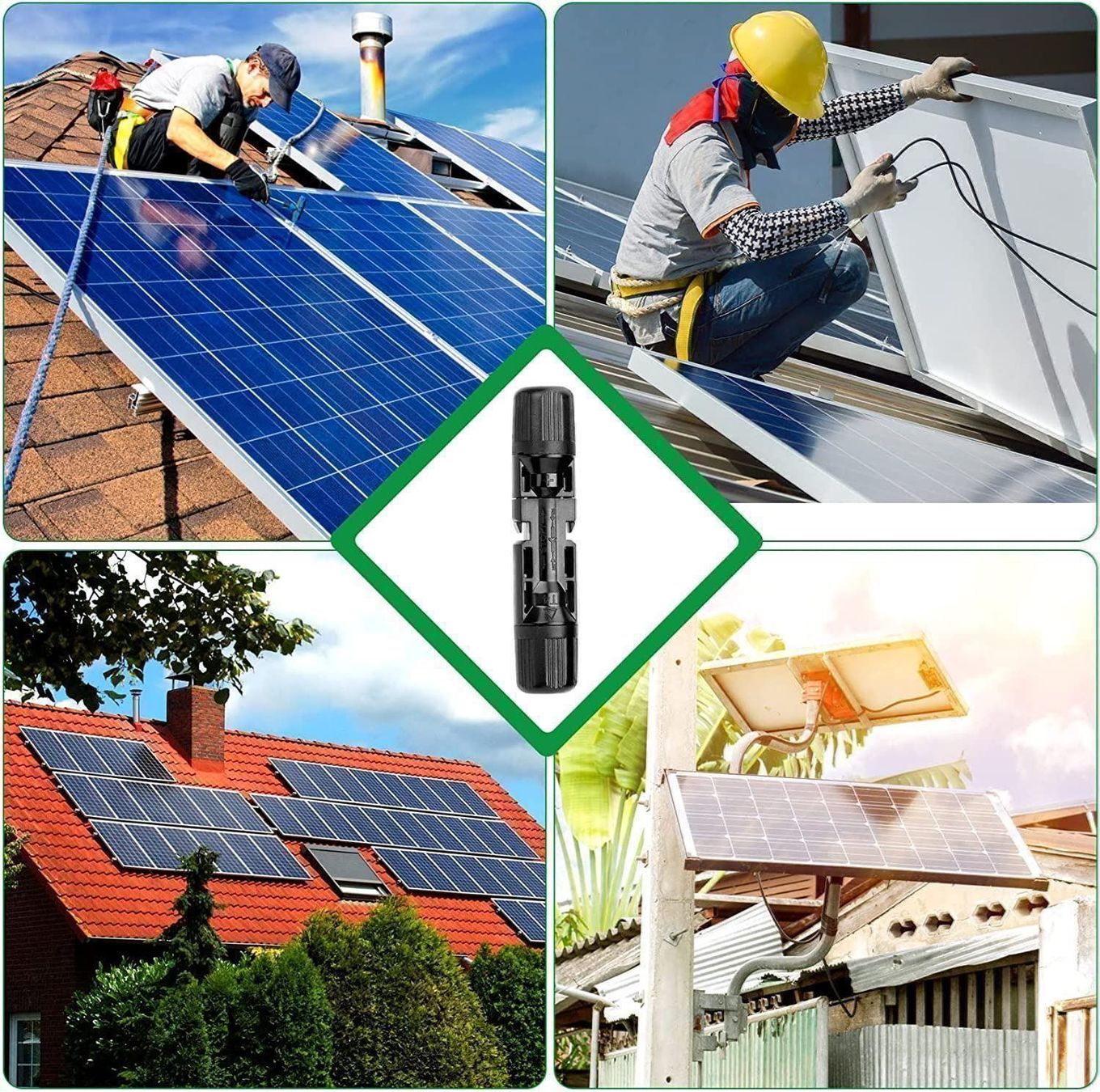 Solargeräte und Solarprodukte: MC4 Y-Verteiler Set MC4 Stecker – Neu (gemäss Beschreibung) aus Thun von nuonuo 7