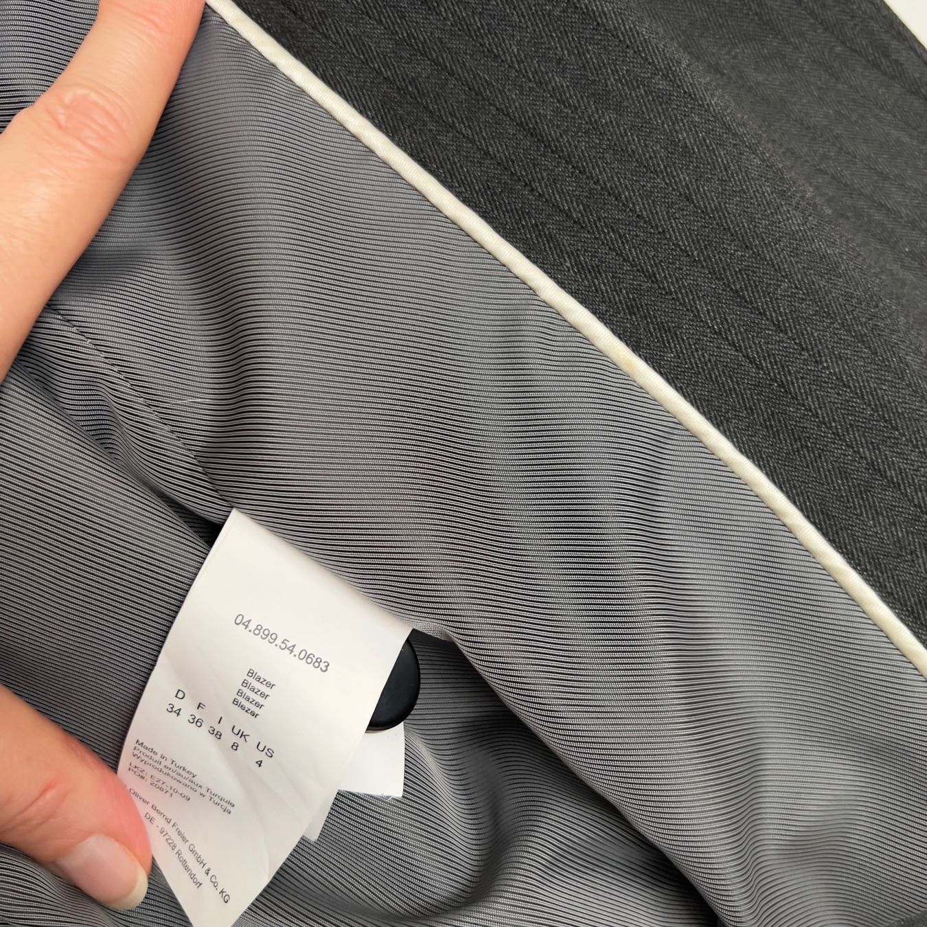 S.Oliver Giacche: Blazer de bureau St.Oliver, taille XS – Usato da Pully venduto da sunaddict 3