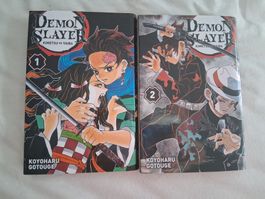 Demon Slayer Manga tomes 1-2