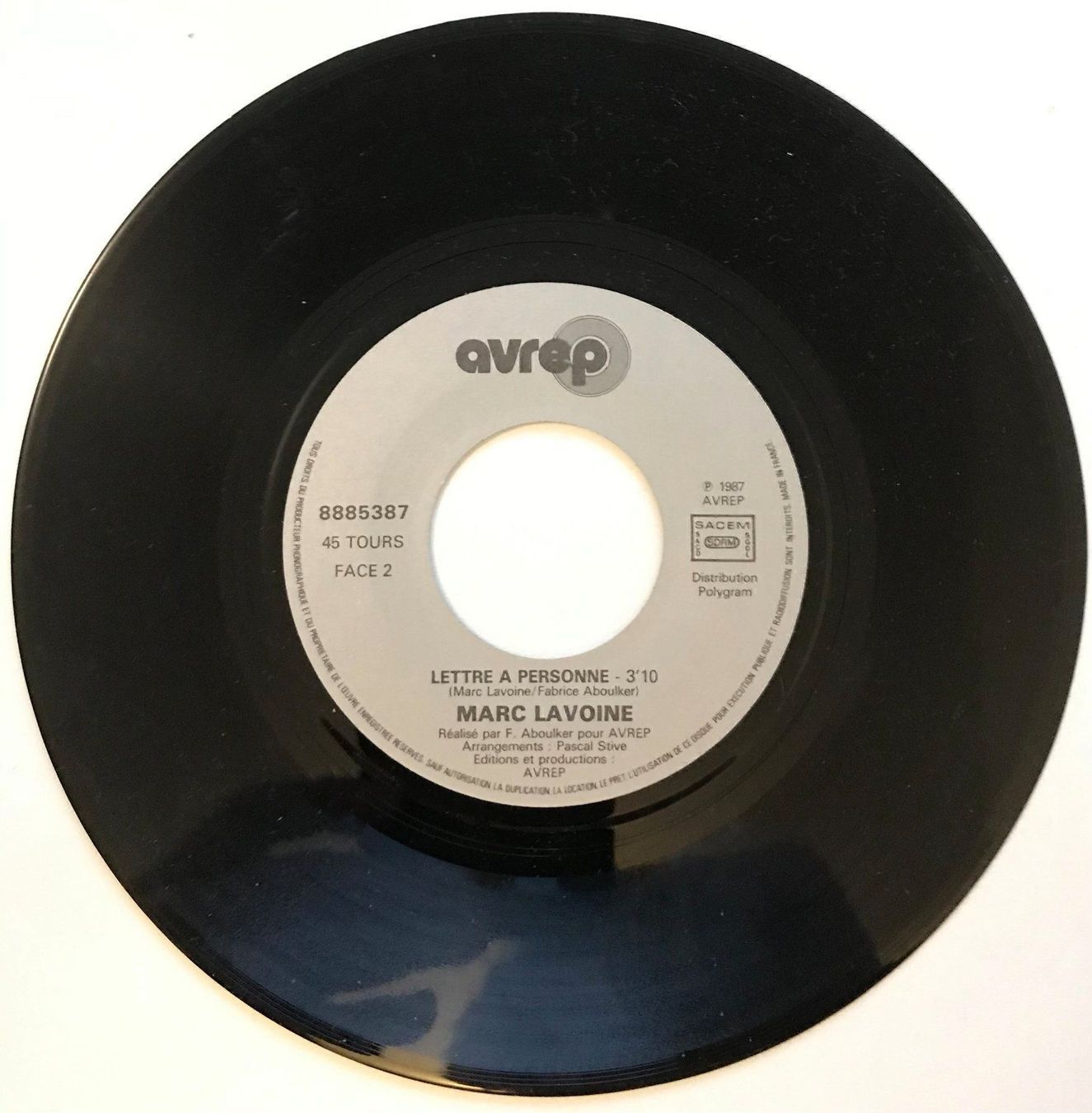 Vinyles: Marc Lavoine (Single, 7") Même si – D'occasion à Zürich par Tarafo5 2
