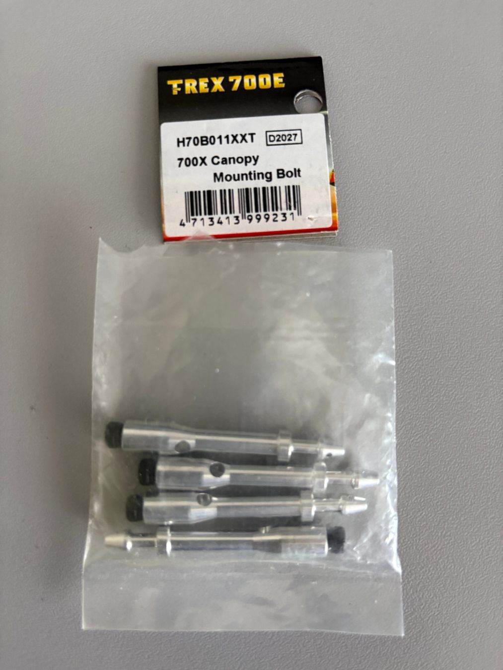 RC Kits de montage: Align Trex 700 Canopy Mounting Bolt H70B011XT – Neuf (Voir description) à Dornach par Hofleur