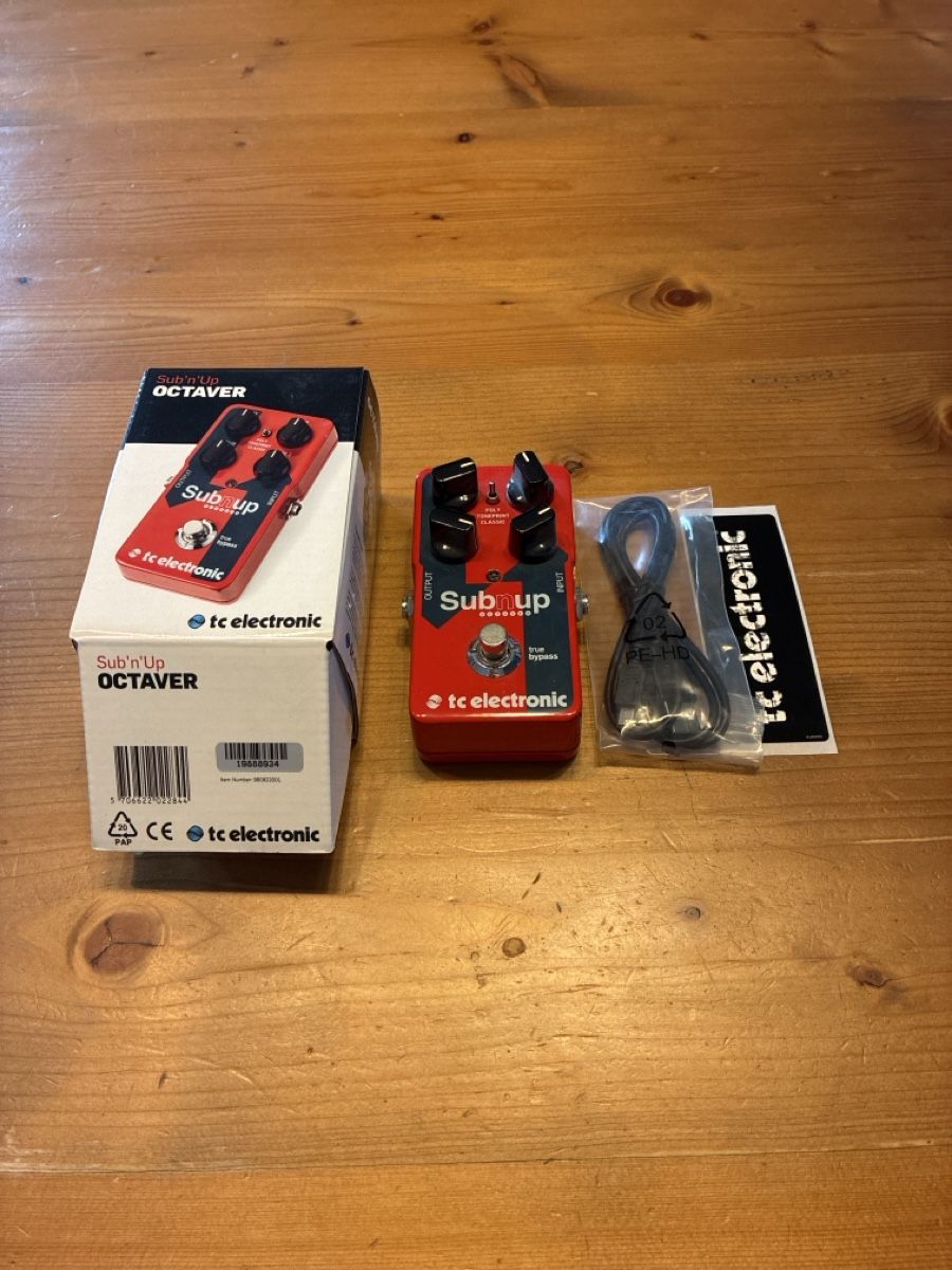 Strumenti musicali: tc electronic Sub’n’Up OCTAVER – Usato da Bofflens venduto da Cylian