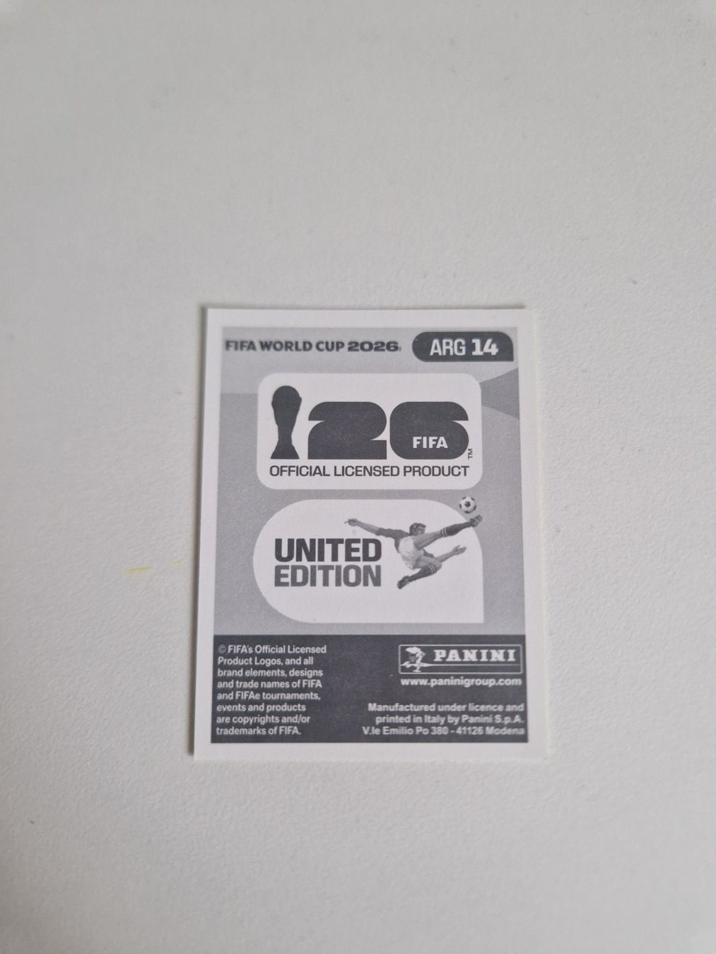 Panini Carte collezionabili: Panini Sticker ARG14 – Nuovo (secondo la descrizione) da Stüsslingen venduto da white_angel86 1