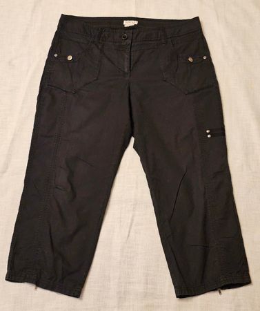 BONITA Damen Caprihose Schwarz Gr. 41