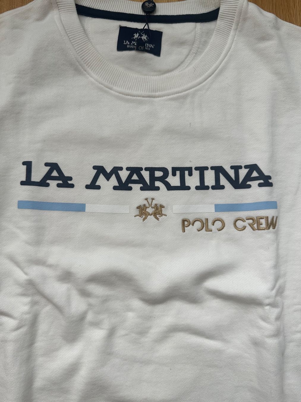 La Martina Pulls & Sweat-shirts: LA Martina Pullover weiss Grösse S neu mit Etikett – Neuf avec emballage d'origine à Unterägeri par StefanGekko 2