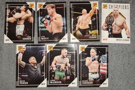 7x Panini UFC Debut Karten inkl McGregor, Lesnar, etc